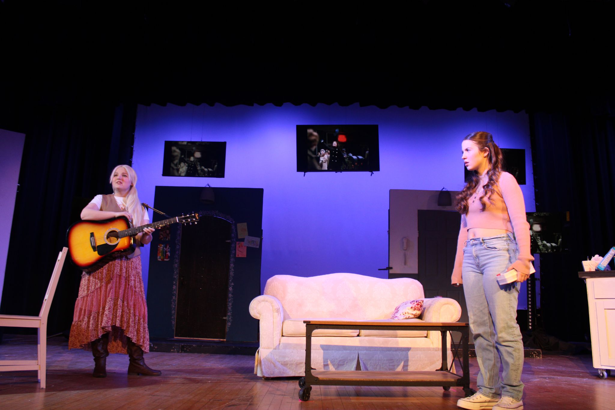 A production photo from Make 'Em Laugh. For more details, contact Dave