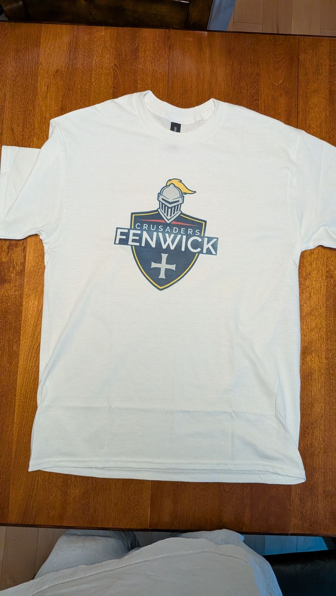 A T-Shirt with the Fenwick logo sublimated on the center